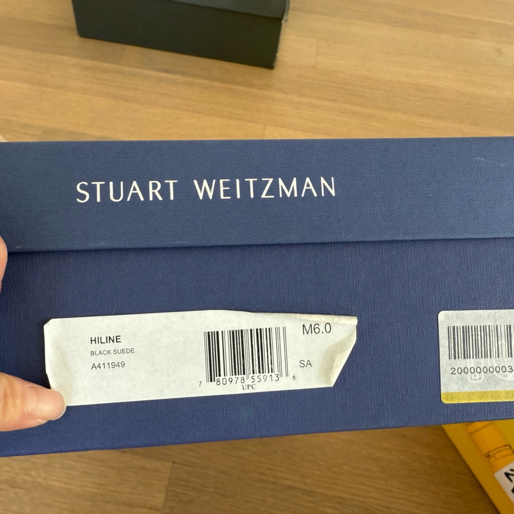 Stuart Weitzman Highlands boots - black suede - Picture 8 of 8